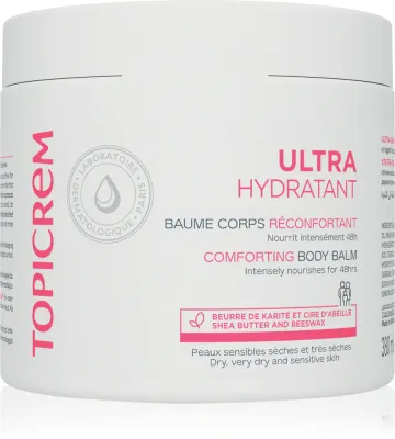 Topicrem UH BODY Comforting Body Balm - Увлажняющий лосьон для тела, 380 мл