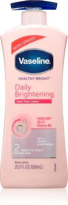 Vaseline Daily Brightening - Роскошный крем для тела для всех типов кожи, 600 мл