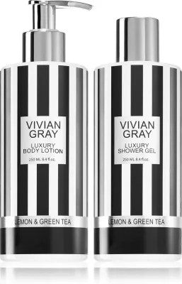 Vivian Gray Lemon & Green Tea - Подарочный набор для тела, 2 мл