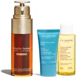 Clarins Double Serum Light Collection - Подарочный набор для увлажнения и упругости кожи — фото 2