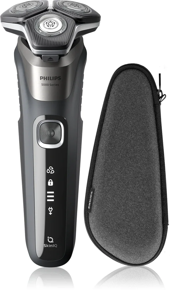 Электробритва Philips Series 5000 S5887/30 Wet Dry с технологией SkinIQ, 1 шт