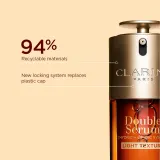 Clarins Double Serum Light Texture - Интенсивная сыворотка против старения кожи — фото 8
