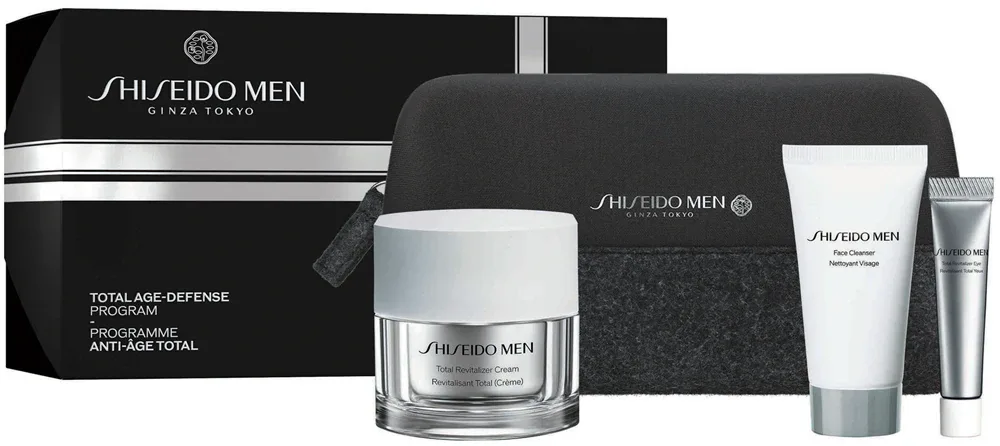 Shiseido Men Total Revitalizer Cream - Подарочный набор для лица