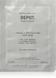DEPOT 800 SKIN SPECIFICS NO. 806 TONING & REVITALIZING FACE MASK - Омолаживающая маска для лица для мужчин, 12 мл — фото 1