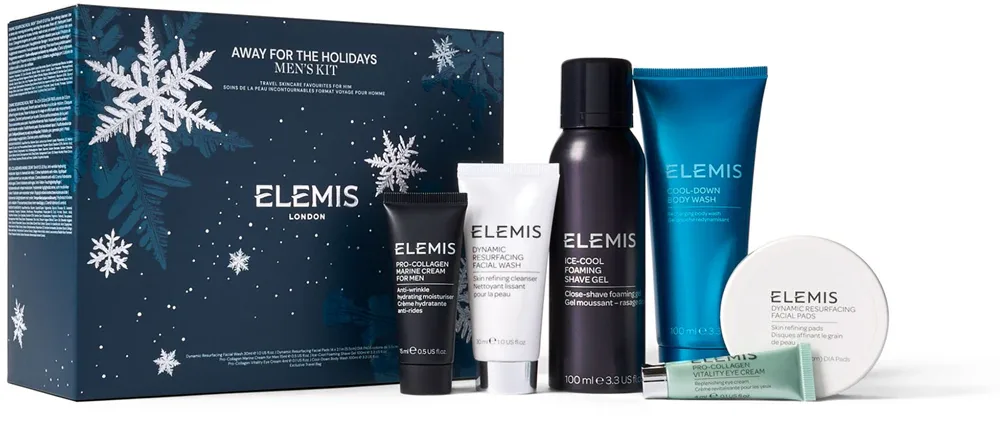 Elemis Holiday Collection Away For The Holidays Men's Kit - Подарочный набор для лица