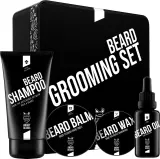Angry Beards Beard Grooming - Набор для ухода за кожей лица, 5 шт — фото 1