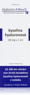 Раствор для приёма внутрь N-Medical Hyaluron с гиалуроновой кислотой, в каплях, 100 мл