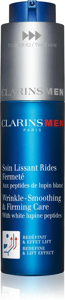 Clarins ClarinsMen Wrinkle Smoothing & Firming Care - Крем против морщин для мужчин, 50 мл