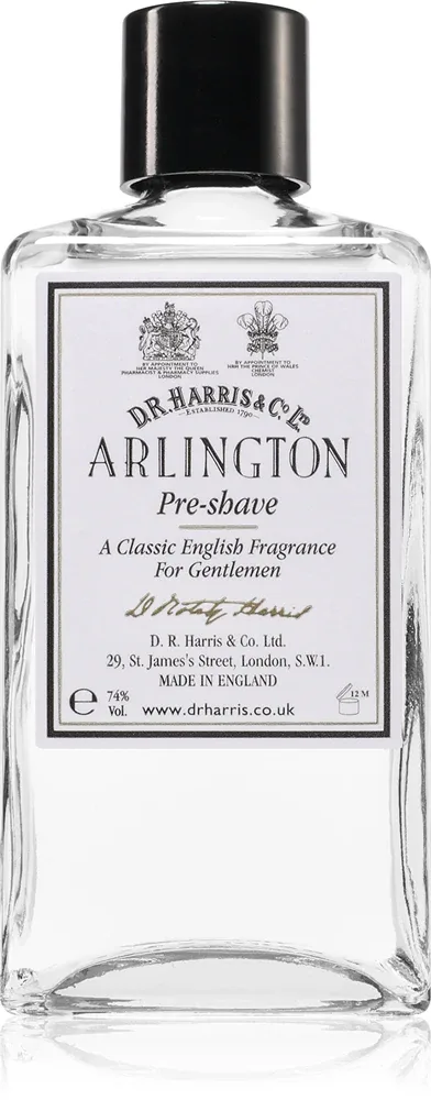 D.R. Harris Pre-Shave Arlington - очищающая вода для бритья, 100 мл