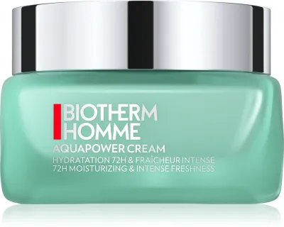 Biotherm Homme Aquapower Cream - Увлажняющий гель-крем на 72 часа, 50 мл