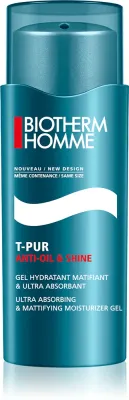 Biotherm Homme T-Pur Anti-oil & Shine Gel - Матирующий гель с увлажняющим действием, 50 мл