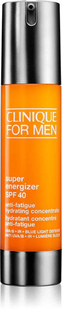 Clinique For Men Super Energizer SPF 40 Anti-Fatigue Hydrating Concentrate - Энергетический крем-гель SPF 40, 48 мл