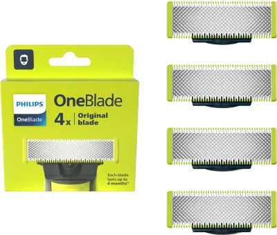 Philips OneBlade QP240/50 - Запасные лезвия, 4 шт