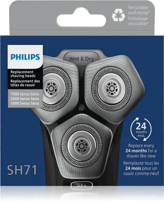 Philips 5000/7000 Series SH71/50 - Сменные насадки для бритья SH71/50, 1 шт