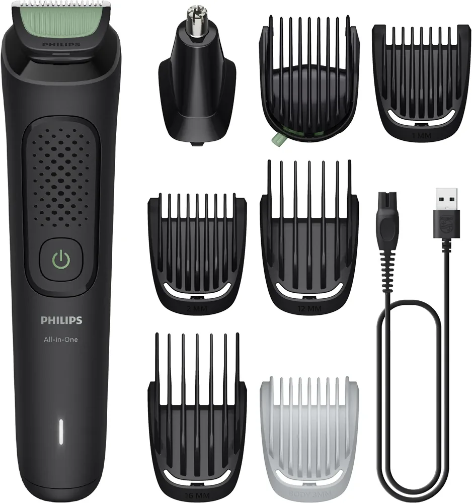 Philips Series 3000 MG3940/15 - Многофункциональный триммер для лица, тела и волос, 1 шт
