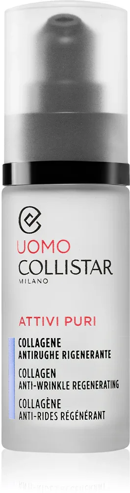 Collistar Linea Uomo Collagen Anti-Wrinkle Regenerating - Увлажняющая сыворотка с коллагеном против морщин, 30 мл