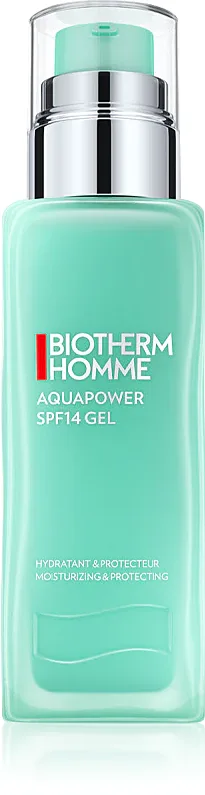 Biotherm Homme Aquapower SPF14 Gel - Увлажняющий защитный гель с УФ-фильтром, 75 мл