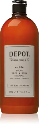 DEPOT 600 BODY SOLUTIONS NO. 606 SPORT HAIR & BODY - шампунь для волос и тела