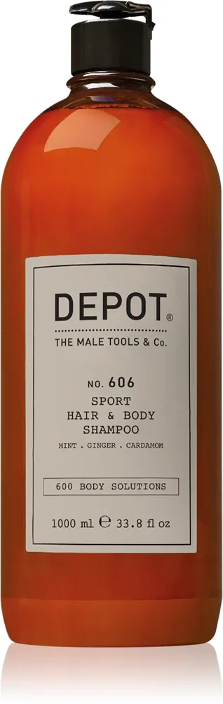 DEPOT 600 BODY SOLUTIONS NO. 606 SPORT HAIR & BODY - шампунь для волос и тела