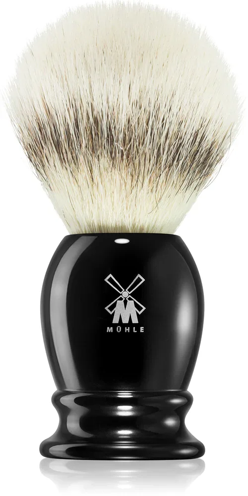 Mühle CLASSIC Silvertip Fibre Black Resin - Кисть для бритья, 1 шт