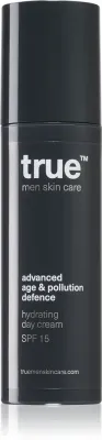 true men skin care Hydrating day cream - Увлажняющий дневной крем SPF 15, 50 мл