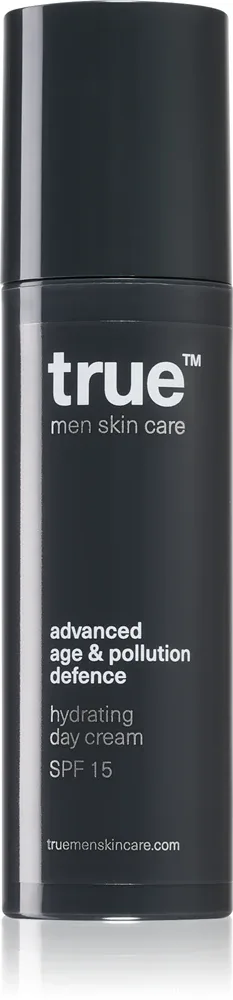 true men skin care Hydrating day cream - Увлажняющий дневной крем SPF 15, 50 мл