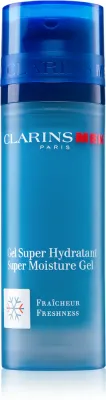 Clarins Men Super Moisture Gel - Увлажняющий гель, придающий молодой вид, 50 мл