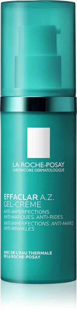 La Roche-Posay Effaclar A.Z. Gel Cream - Крем-гель против несовершенств кожи с акне, 40 мл