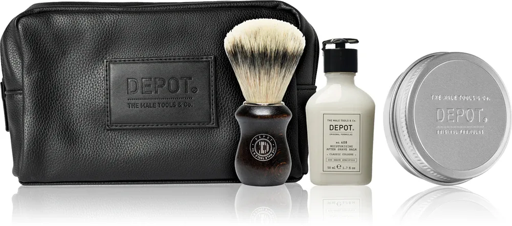 DEPOT COSMETICS SETS Luxury Shaving Kit - набор для бритья для мужчин, 1 шт
