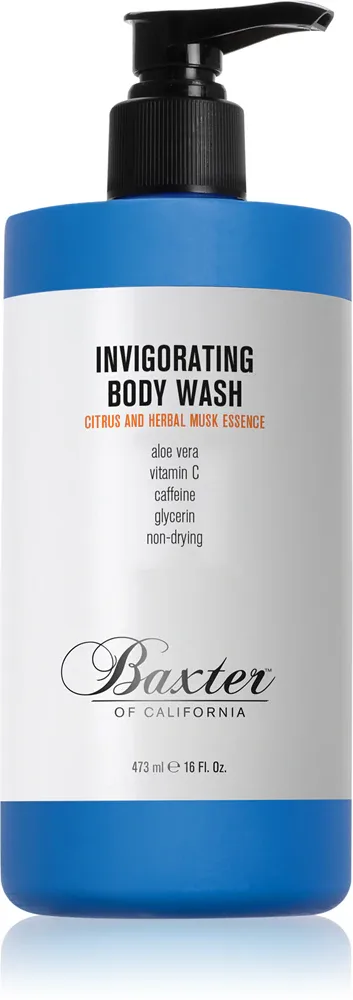 Baxter of California Invigorating - Нежный пенящийся гель для душа, 473 мл
