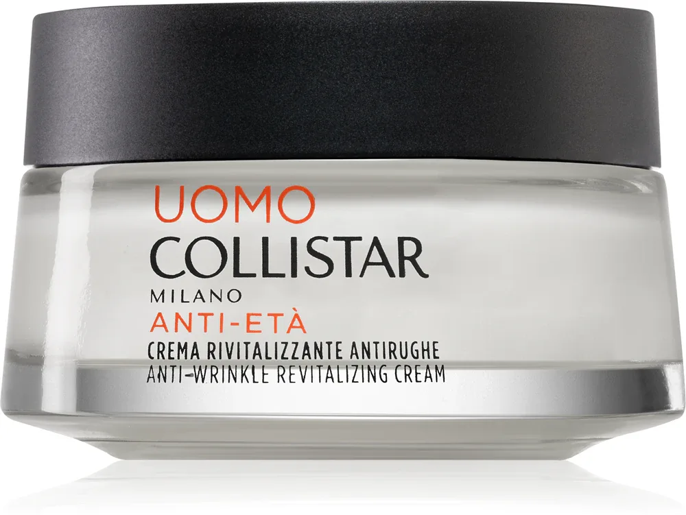 Collistar Linea Uomo Anti-Wrinkle Revitalizing Cream - Увлажняющий крем против старения кожи, 50 мл