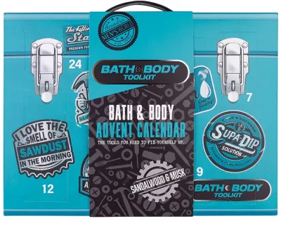 Accentra BATH and BODY TOOLKIT - Адвент-календарь для мужчин, 1 шт