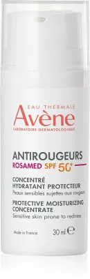 Avene Antirougeurs Rosamed Protective Moisturizing Concentrate - Концентрированный уход против покраснений кожи SPF 50+, 30 мл