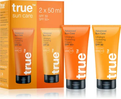 true men skin care Sun Care Set of Two Cream - Подарочный набор для лица