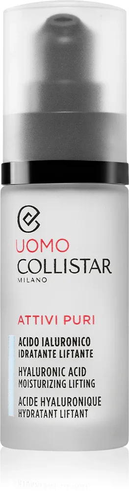 Collistar Linea Uomo Hyaluronic Acid Moisturizing Lifting - Увлажняющая сыворотка с гиалуроновой кислотой, 30 мл