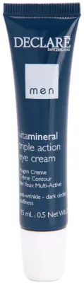 Declare Men Vita Mineral - Крем для глаз против морщин, отеков и темных кругов под глазами, 15 мл