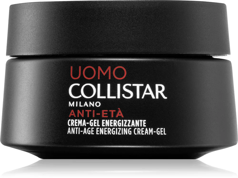 Collistar Linea Uomo Anti-Age Energizing Cream-Gel - Увлажняющий крем-гель с осветляющим эффектом, 50 мл
