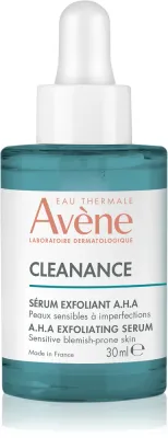 Avene Cleanance A.H.A Exfoliating Serum - Сыворотка для лица с AHA-кислотами, 30 мл