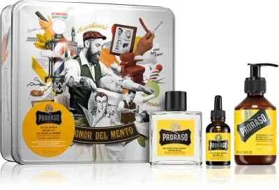 Proraso Set Beard Routine - Набор для лица "Древесина и пряности" Woотand Spice