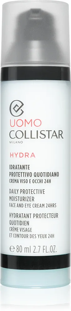Collistar Uomo Daily Protective Moisturizer - Увлажняющий крем для лица, придающий молодой вид, 80 мл