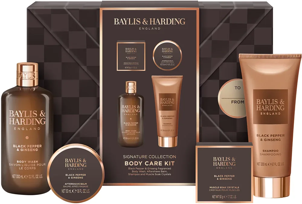 Baylis & Harding Black Pepper & Ginseng - Набор для душа в подарочной упаковке