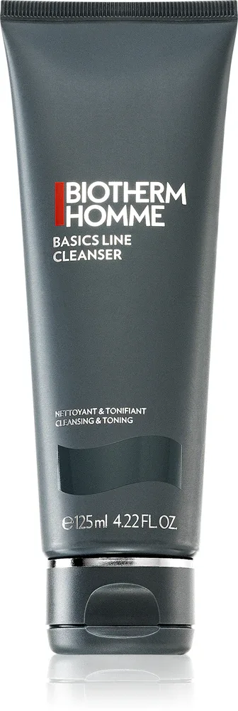 Biotherm Homme Basics Line Cleanser - Очищающий гель для лица без содержания мыла, 125 мл