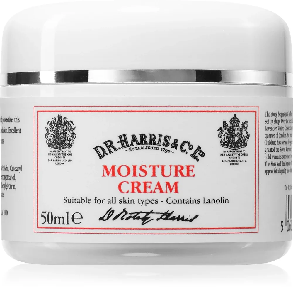 D.R. Harris Moisture Cream - Увлажняющий питательный крем, 50 мл