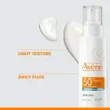 Avene Sun Anti-Imperfection Fluid - Защитный флюид для жирной и комбинированной кожи SPF 50, 40 мл — фото 2