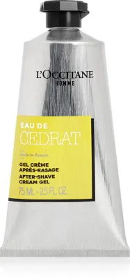 L’Occitane Men Cedrat - Гель после бритья с успокаивающим действием, 75 мл