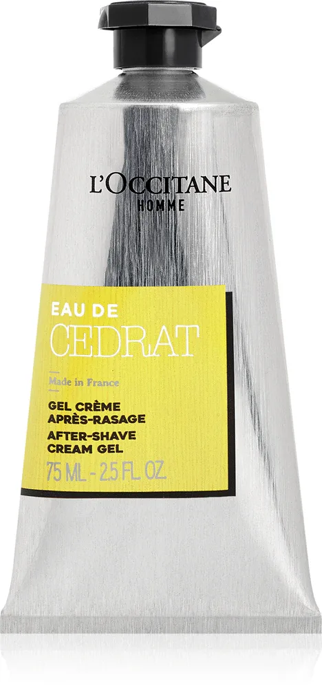 L’Occitane Men Cedrat - Гель после бритья с успокаивающим действием, 75 мл