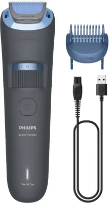 Триммер для бороды Philips Series 3000 BT3617/15 аккумуляторный, с зарядкой USB, 1 шт