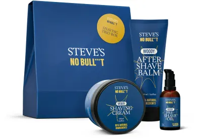 Steve's No Bull***t Shaving Trio - Подарочный набор для бритья