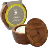 Mühle Shaving Soap Wooden Bowl - Мыло для бритья Muhle Shaving Soap Wooden Bowl в деревянной чаше, 65 г, 65 г — фото 2