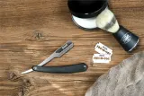Wilkinson Sword Premium Collection Cut Throat - Классическая бритва для бритья + запасные лезвия — фото 7